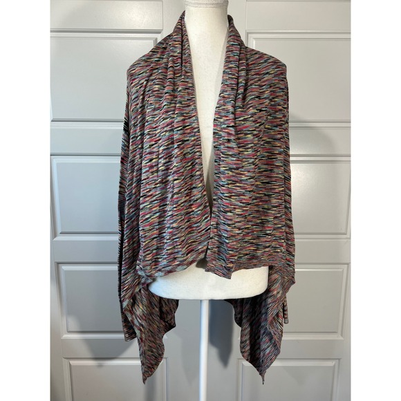 Anthropologie Sweaters - Anthropologie Stacia Open Front Cardigan Sweater Boho Colorful Knit Medium